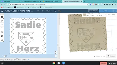 Copy of Copy of Name Plate