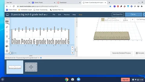 Dilan poccia big inch 6 grade tech