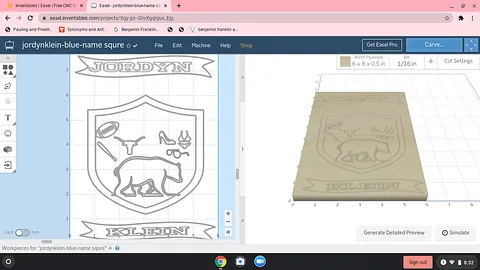 jordynklein-blue-name squre