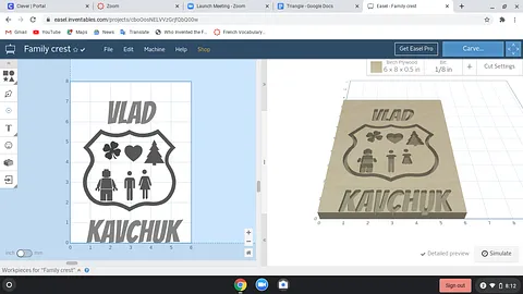 Family crest vlad k-4 g