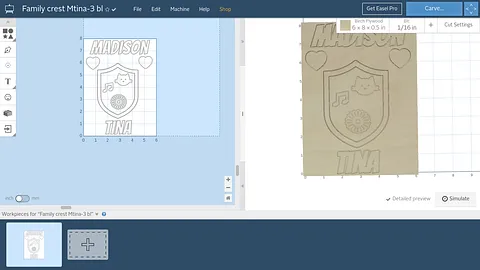 Family crest Mtina-3 bl