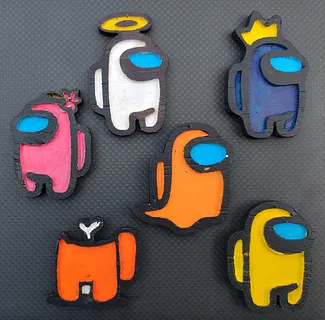Among Us Ornaments