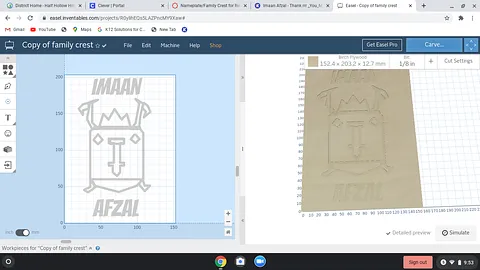 Copy of family crest