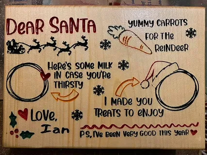 Santa board