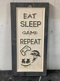 gamer sign 