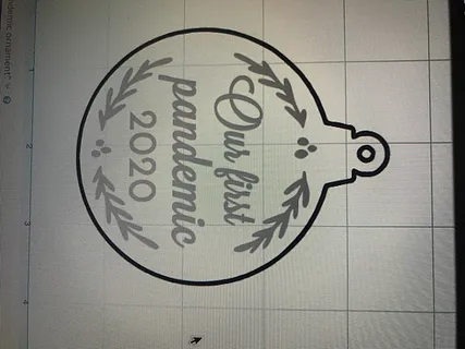 2020 Xmas ornament
