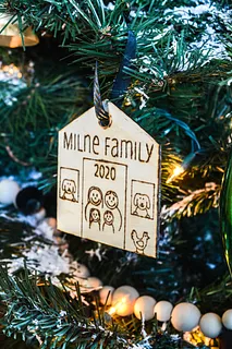 Personalizable house ornaments