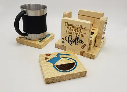 Coffee Coaster Set-of-4