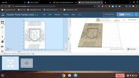 Hunter Forte family crest