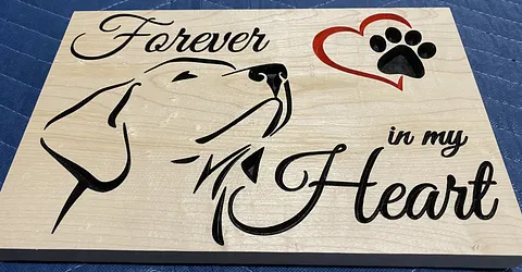 Dog Memorial Sign