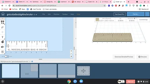 gnicoladiesbig4inchruler