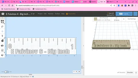 E Faivinov 4 - Big Inch Ruler