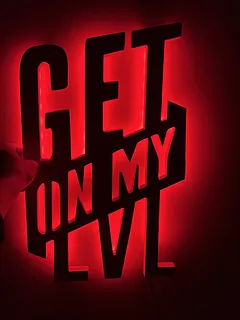 Wall Sign/ LED / Modern