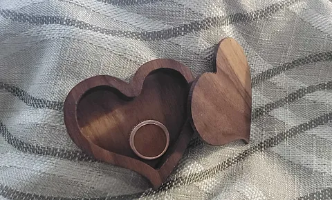 Heart shape keepsake