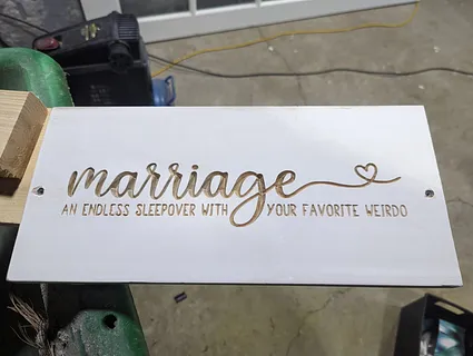 Marriage Sign
