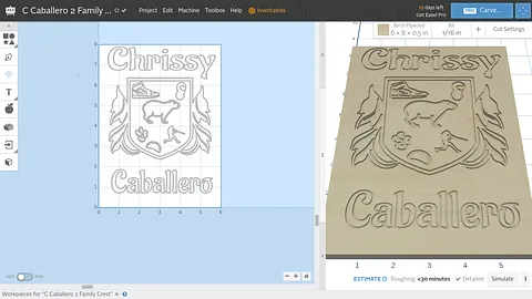 C Caballero 2 Family Crest