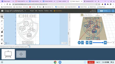 Copy of c schimel 2 family crest