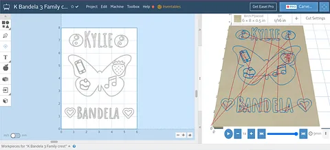 K Bandela 3 Family crest