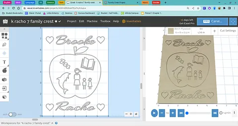 k racho 7 family crest