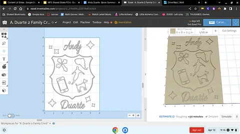 A. Duarte 2 Family Crest