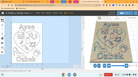 E Ozbek 3 family crest