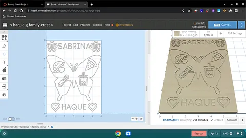 s haque 3 family crest