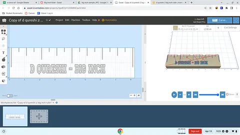 Copy of d qureshi 2 big inch ruler