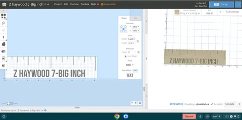 Z haywood 7-Big inch
