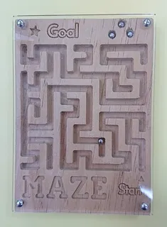 Steel Ball Maze  140x100 (mm)