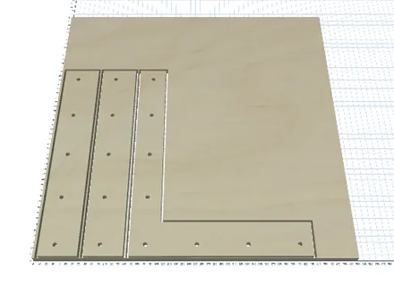 Modular board edge and corner guides