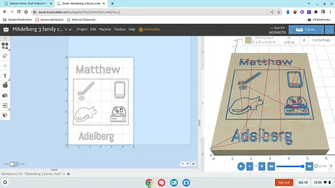 MAdelberg 3 family crest