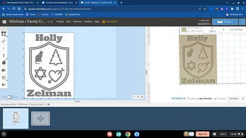 HZelman 1 Family Crest