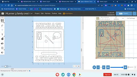 MLerner 3 family crest