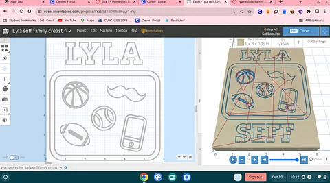 Lyla seff family creast