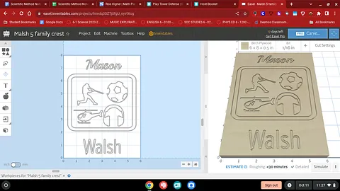 Malsh 5 family crest