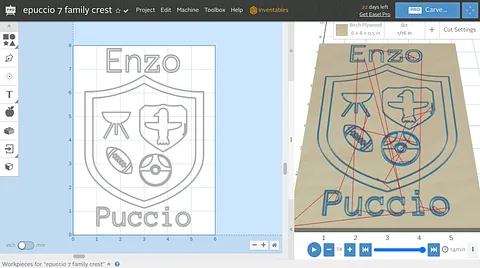 epuccio 7 family crest
