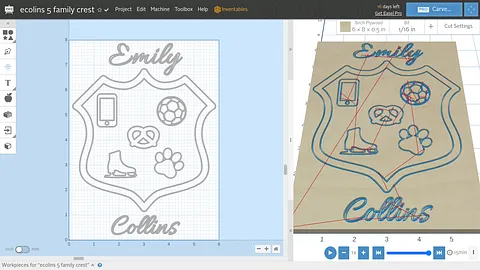 ecolins 5 family crest