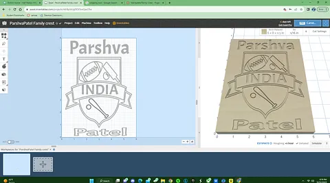 ParshvaPatel Family crest