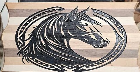 Horse with Horseshoe