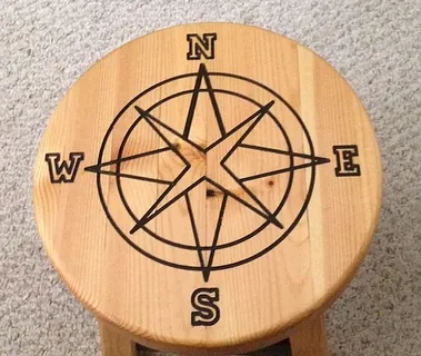 Compass Stool