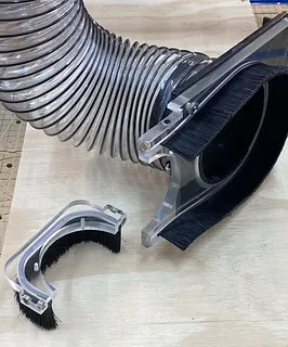 Xcarve Dust Boot Plate 4"