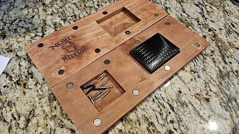 Navy Cribbage Board