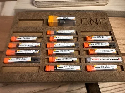 CNC Bit Tray
