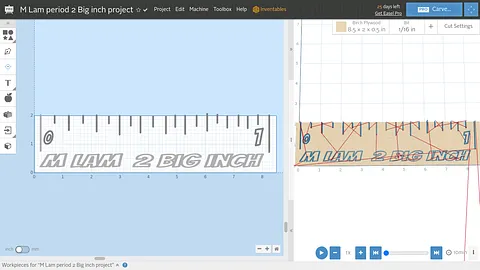 M Lam period 2 Big inch project