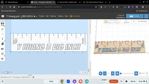 Y Huang per 3 BIG INCH