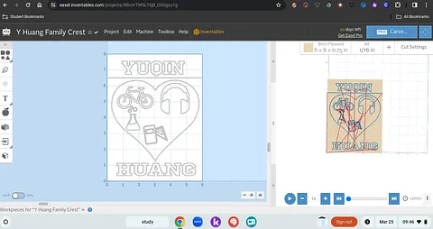 Y Huang Family Crest