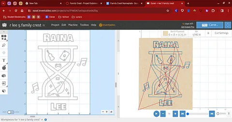 R Lee 5 family crest