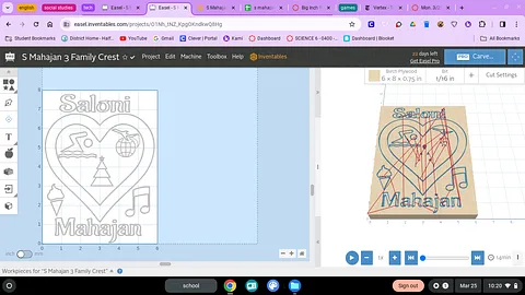 S Mahajan 3 Family Crest