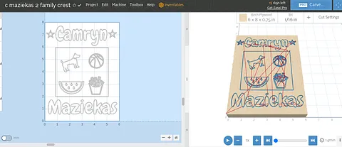 c maziekas 2 family crest