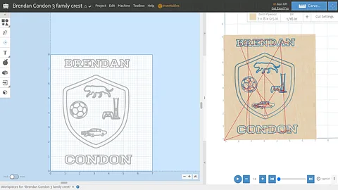 Brendan Condon 3 family crest